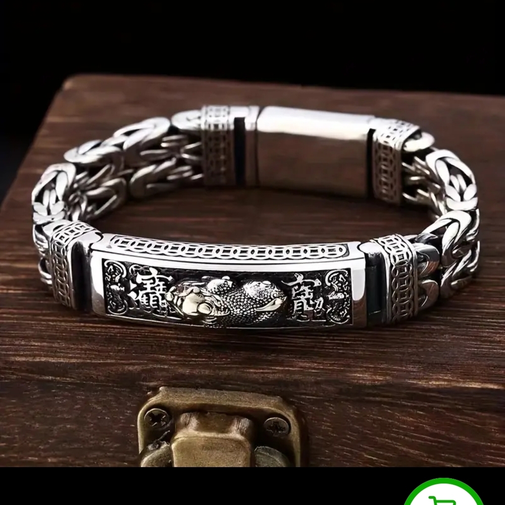 Fashion Pixiu Bracelet Jewelry Accessories For Men. Stainless steel Hypoallergen